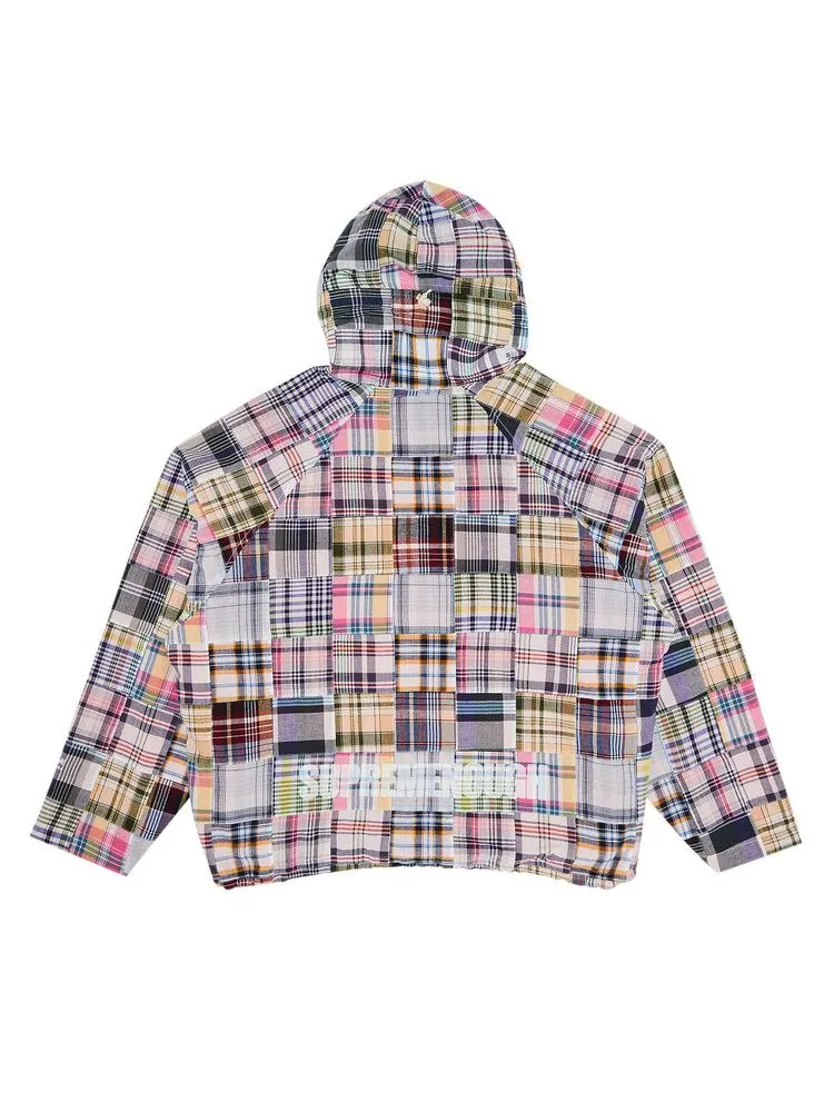 Куртка Supreme x Goodenough Patchwork Madras Hooded Jacket — изображение 2 из 3, мульти
