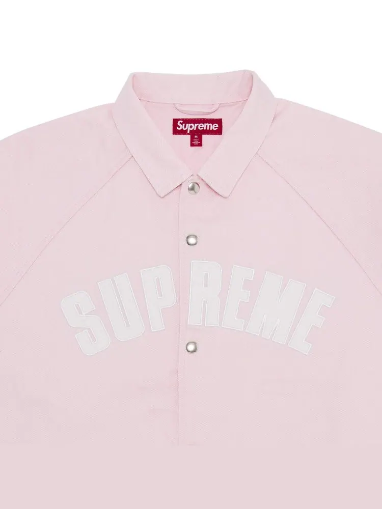 Куртка Supreme Arc Denim Coaches Jacket — изображение 3 из 3, розовый