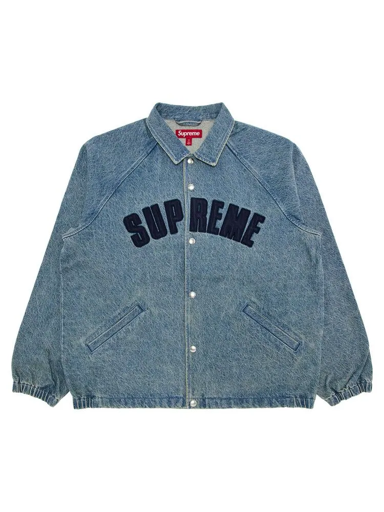 Куртка Supreme Arc Denim Coaches Jacket — изображение 1 из 3, индиго
