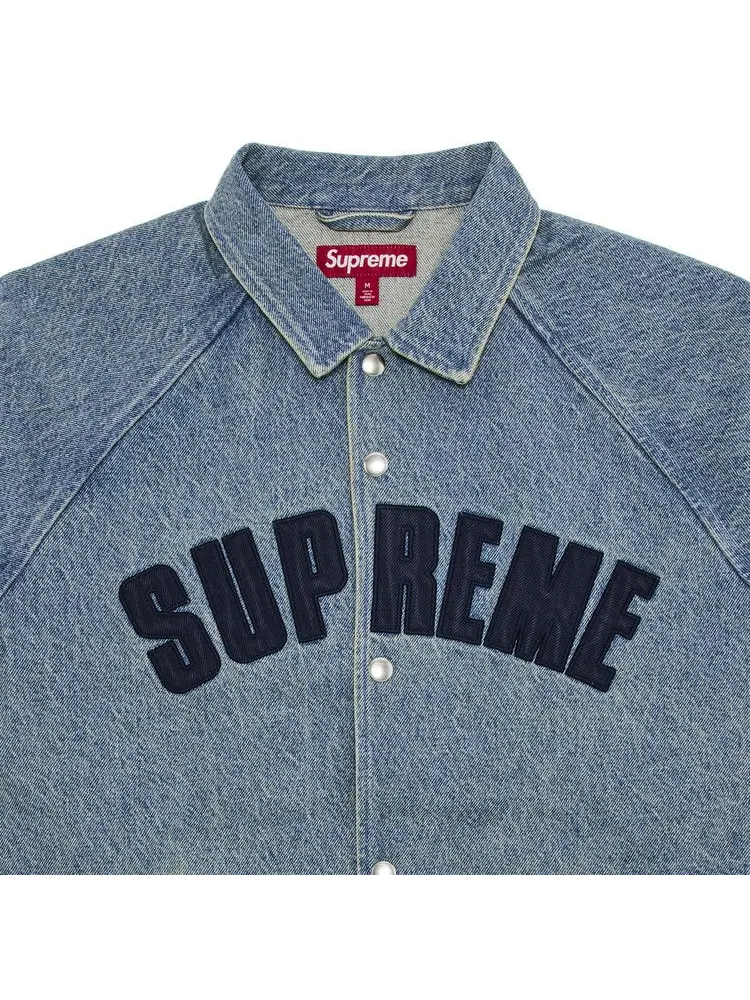 Куртка Supreme Arc Denim Coaches Jacket — изображение 3 из 3, индиго