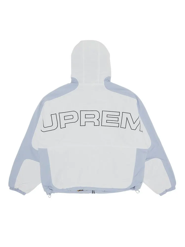 Спортивная куртка Supreme Faux Fur Reversible Hooded Track Jacket — изображение 2 из 4, белый