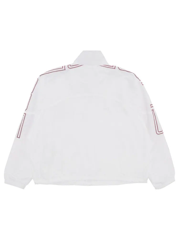 Спортивная куртка Supreme Spellout Embroidered Track Jacket — изображение 2 из 3, белый