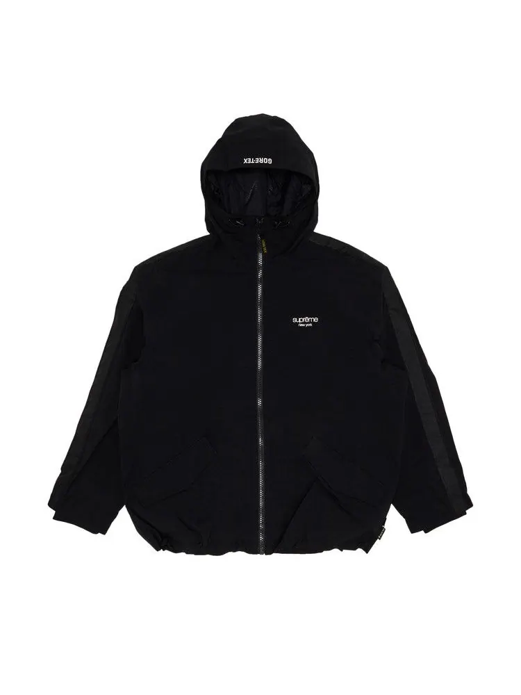 Куртка Supreme GORE-TEX Stripe Hooded Jacket — изображение 1 из 3, черный