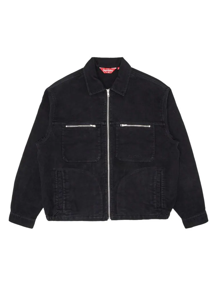 Куртка Supreme Moleskin Work Jacket — изображение 1 из 3, черный