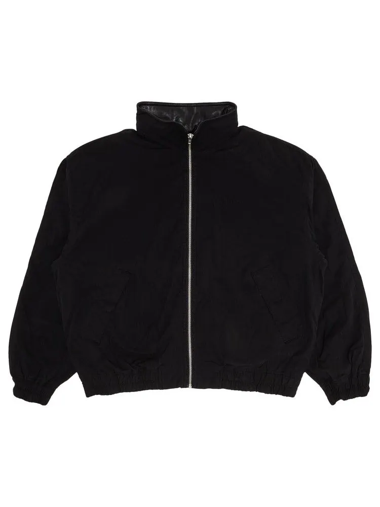 Куртка Supreme Leather Collar Utility Jacket — изображение 1 из 3, черный