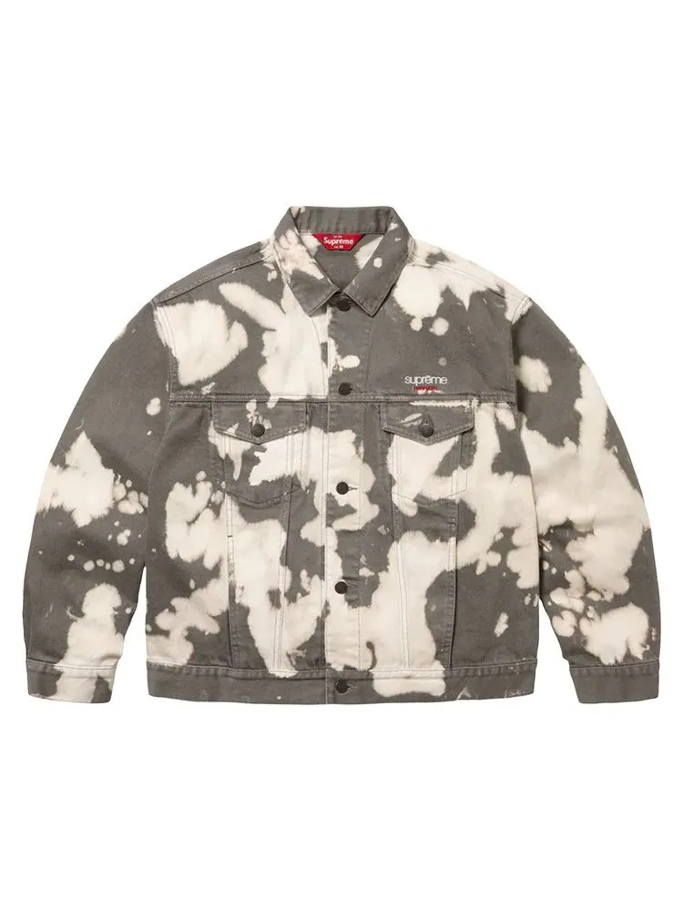 Куртка Supreme Denim Trucker Jacket — изображение 1 из 1, серый