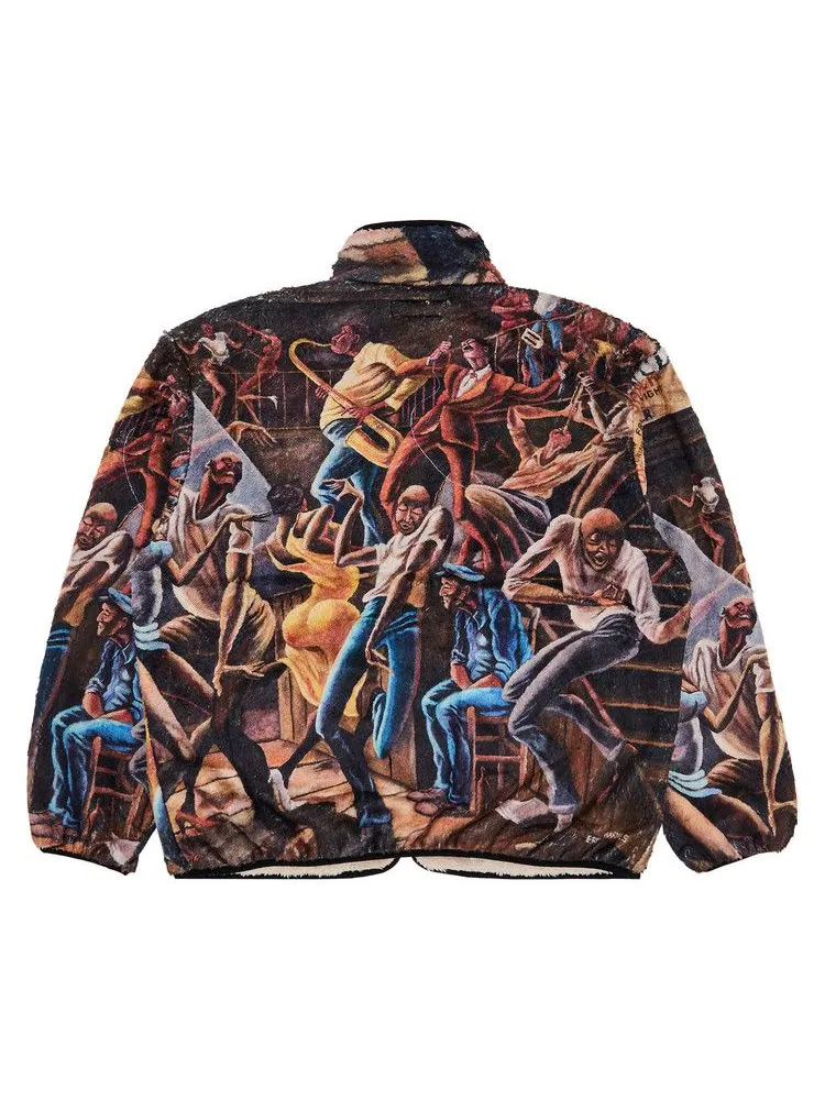 Куртка Supreme x Ernie Barnes Fleece Jacket — изображение 2 из 3, мульти