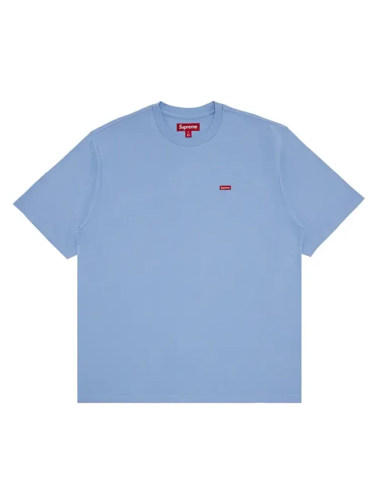 Футболка Supreme Small Box Tee 'Pale Blue' — изображение 1 из 2, синий