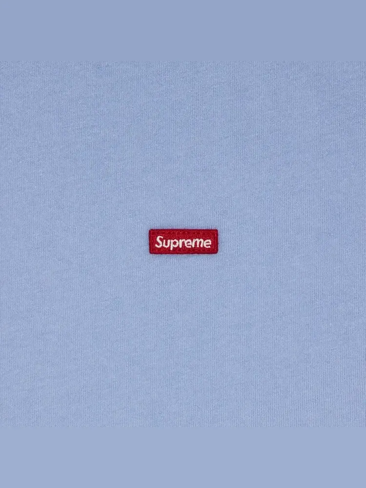 Футболка Supreme Small Box Tee 'Pale Blue' — изображение 2 из 2, синий
