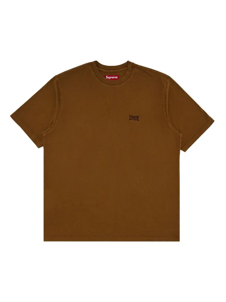 Топ Supreme Warm Up Washed Short-Sleeve Top — изображение 1 из 2, коричневый