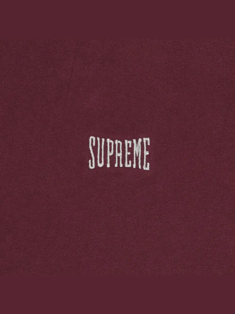 Топ Supreme Warm Up Washed Short-Sleeve Top — изображение 2 из 2, коричневый