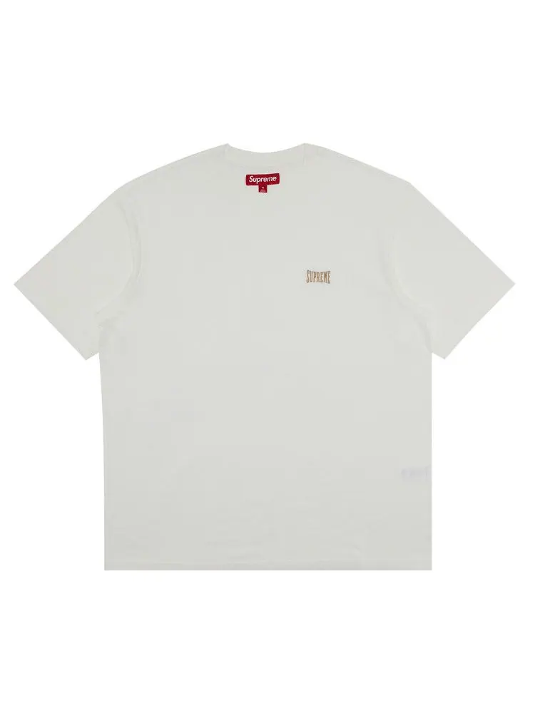 Топ Supreme Warm Up Washed Short-Sleeve Top — изображение 1 из 2, белый