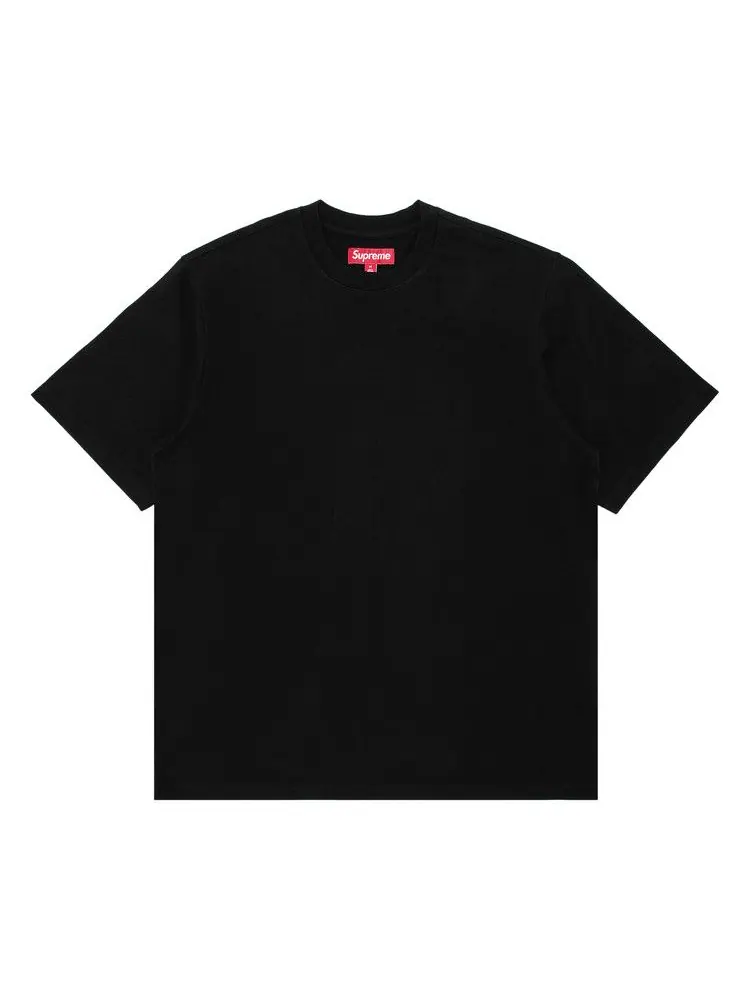 Топ Supreme Brushed Arc Short-Sleeve Top — изображение 2 из 3, черный