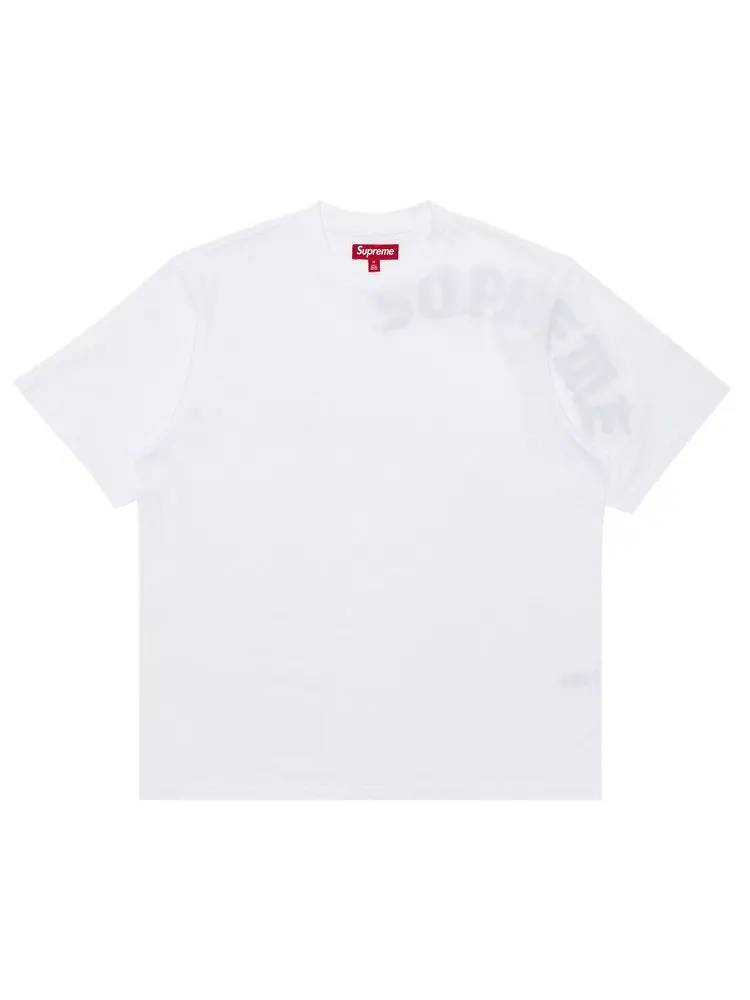 Топ Supreme Brushed Arc Short-Sleeve Top — изображение 2 из 3, белый
