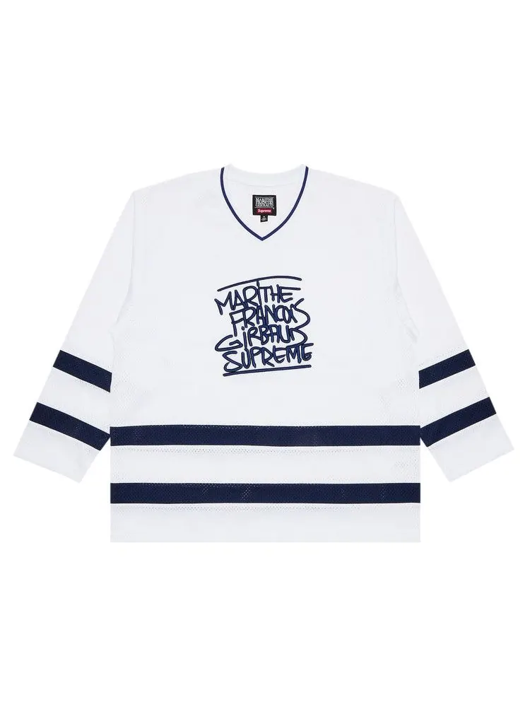 Джерси Supreme x Martithé + François Girbaud Hockey Jersey — изображение 1 из 3, белый