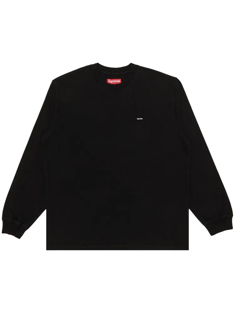 Футболка Supreme Small Box Long-Sleeve Tee — изображение 1 из 2, черный