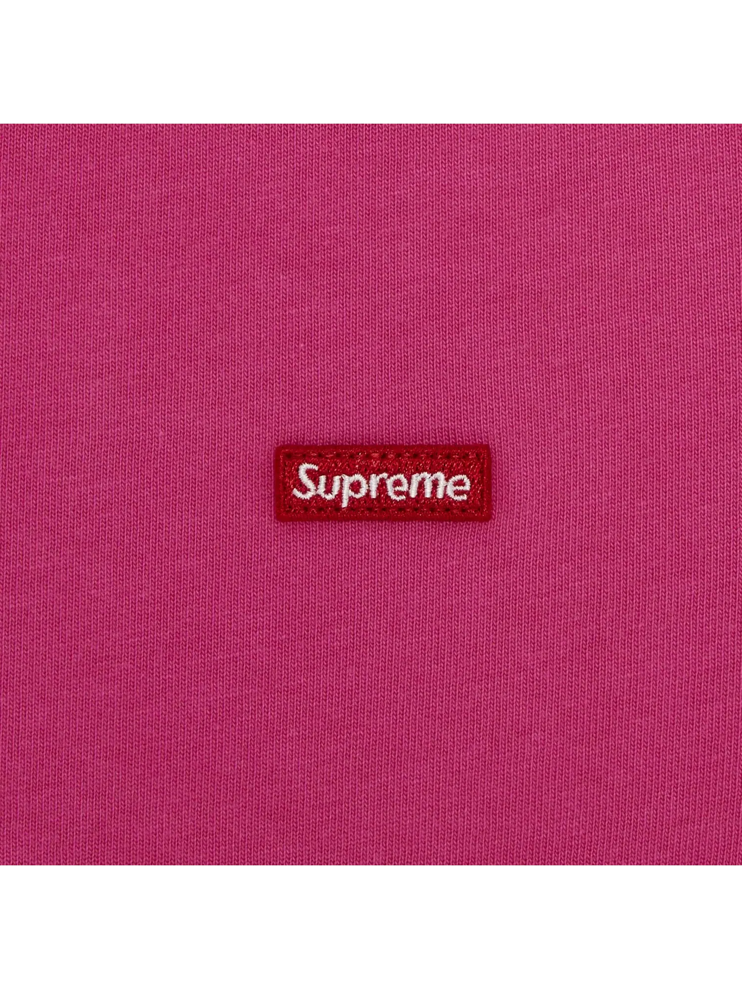 Футболка Supreme Small Box с длинными рукавами — изображение 2 из 2, розовый