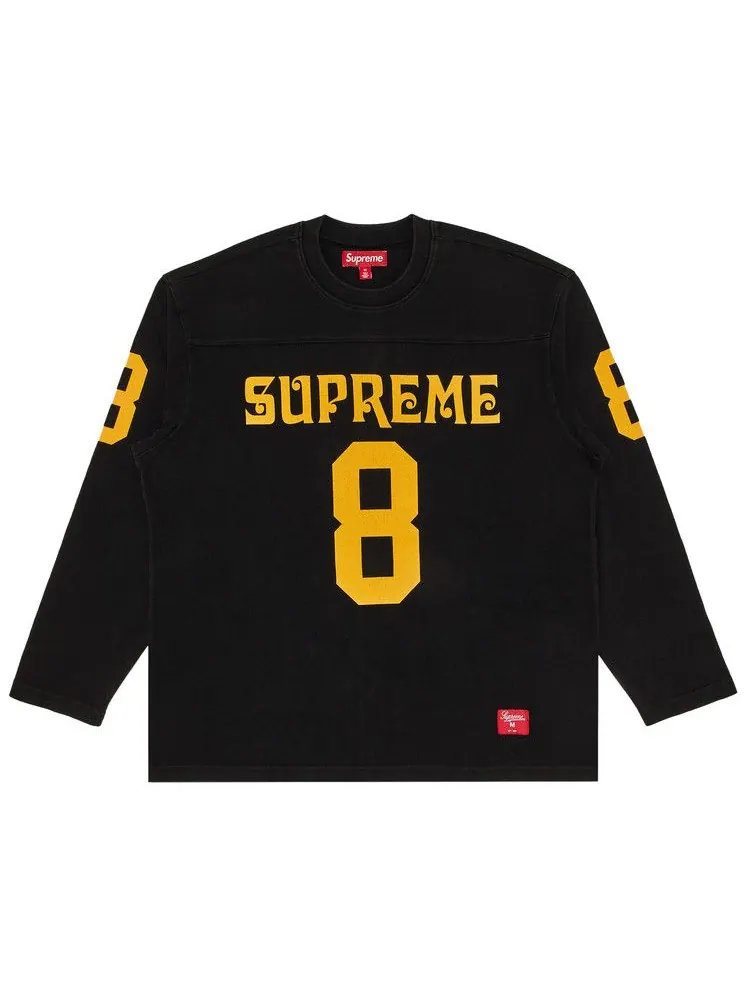 Топ Supreme Affiliated Long-Sleeve Football Top — изображение 1 из 3, черный