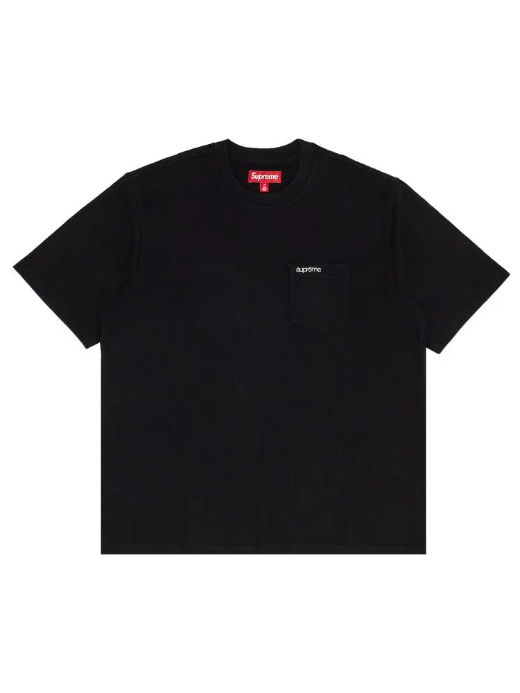 Футболка Supreme Short-Sleeve Pocket Tee — изображение 1 из 2, черный