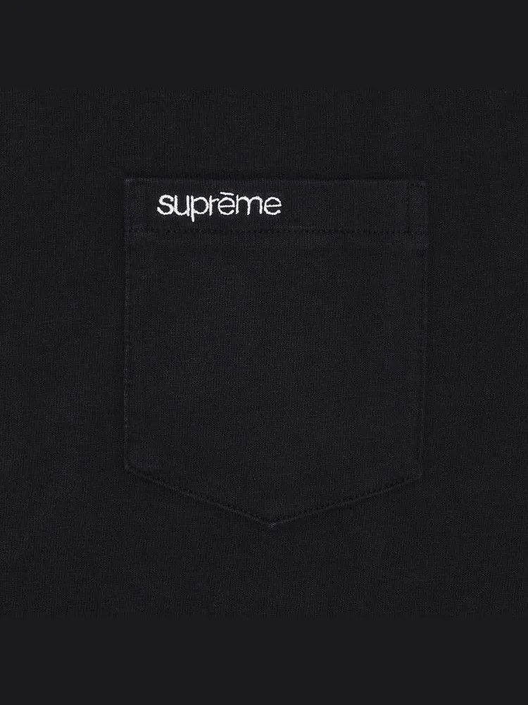 Футболка Supreme Short-Sleeve Pocket Tee — изображение 2 из 2, черный