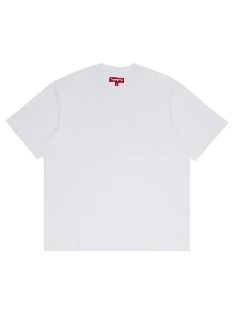 Футболка Supreme с коротким рукавом и карманом — изображение 1 из 2, белый