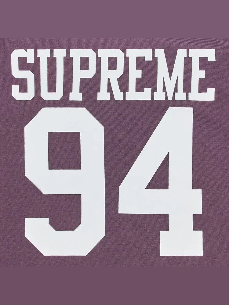 Топ Supreme Split Short-Sleeve Football Top — изображение 3 из 3, фиолетовый