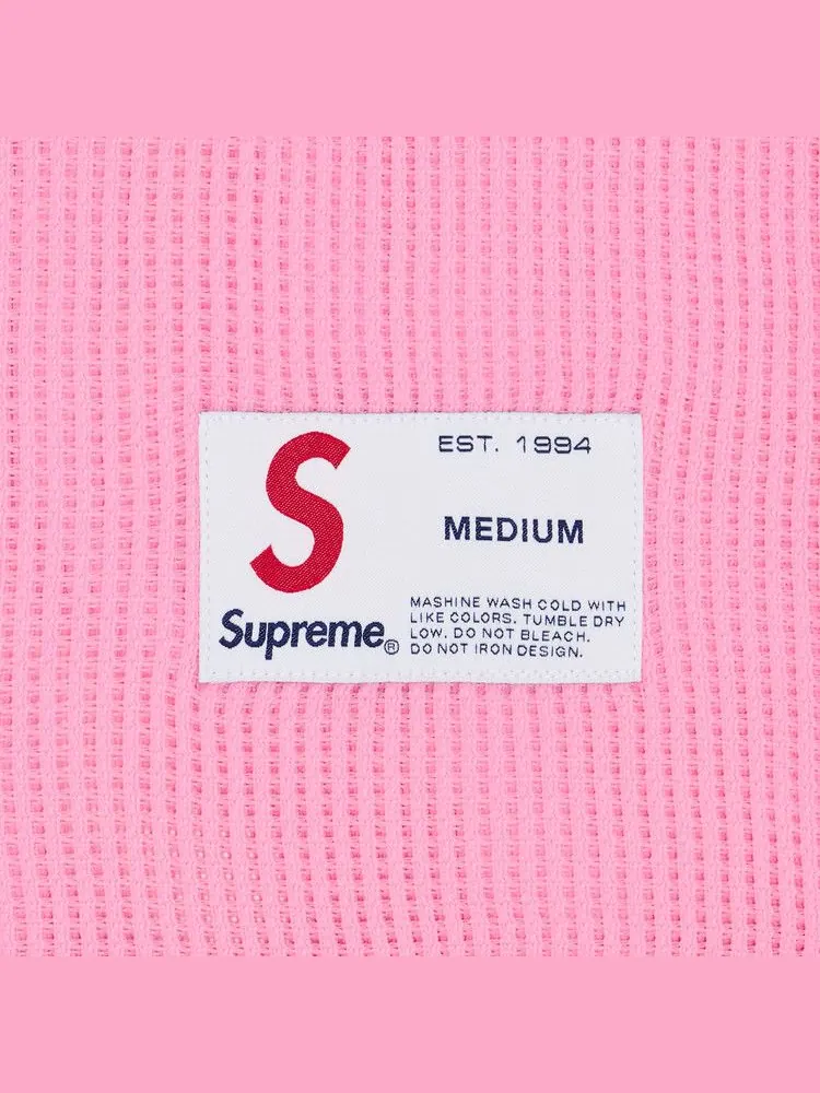 Топ Supreme Polartec Mesh Long-Sleeve Football Top — изображение 2 из 2, розовый