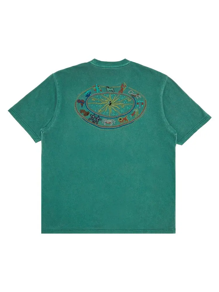 Топ Supreme Zodiac Short-Sleeve Top — изображение 2 из 3, зеленый