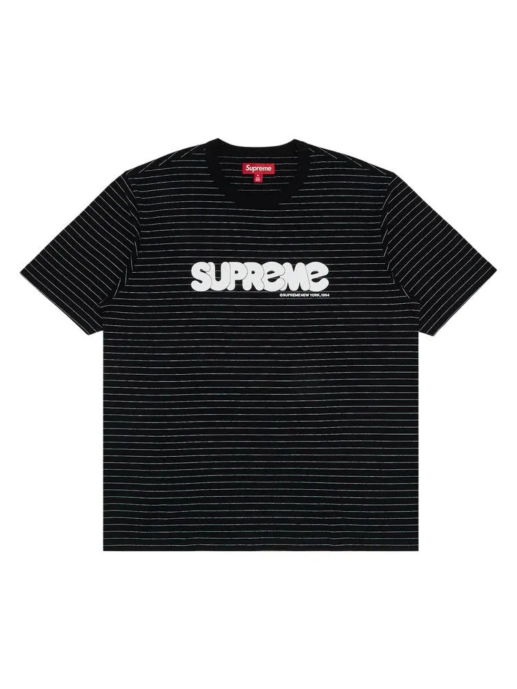 Топ Supreme Bubble Short-Sleeve Top — изображение 1 из 3, черный