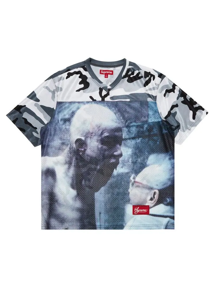 Джерси Supreme x Aphex Twin Football Jersey — изображение 1 из 3, снежный камуфляж