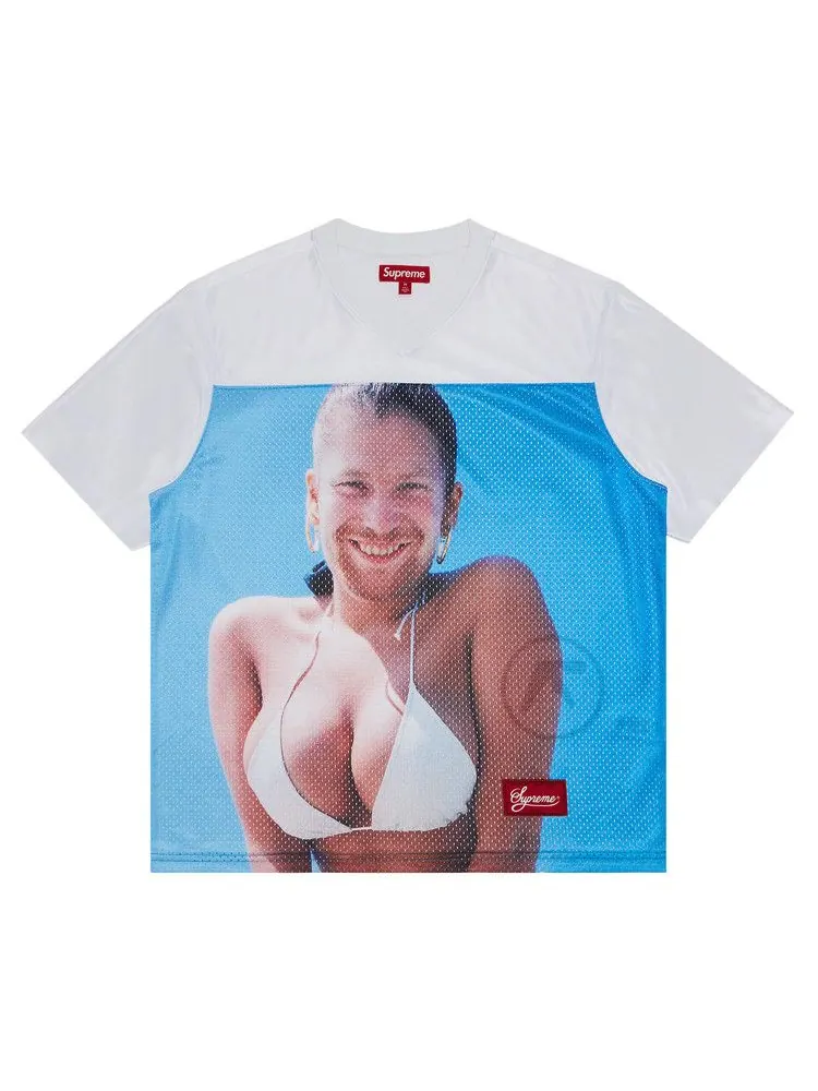 Джерси Supreme x Aphex Twin Football Jersey — изображение 1 из 3, белый