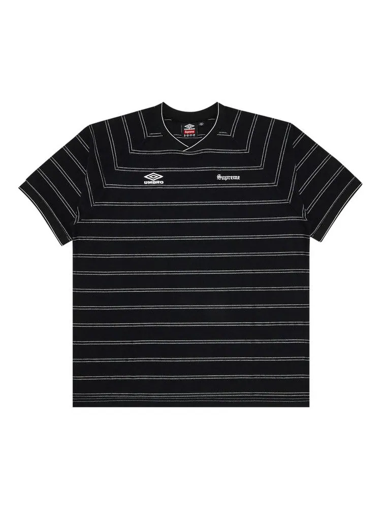 Джерси Supreme x Umbro Stripe Soccer Jersey — изображение 1 из 3, черный