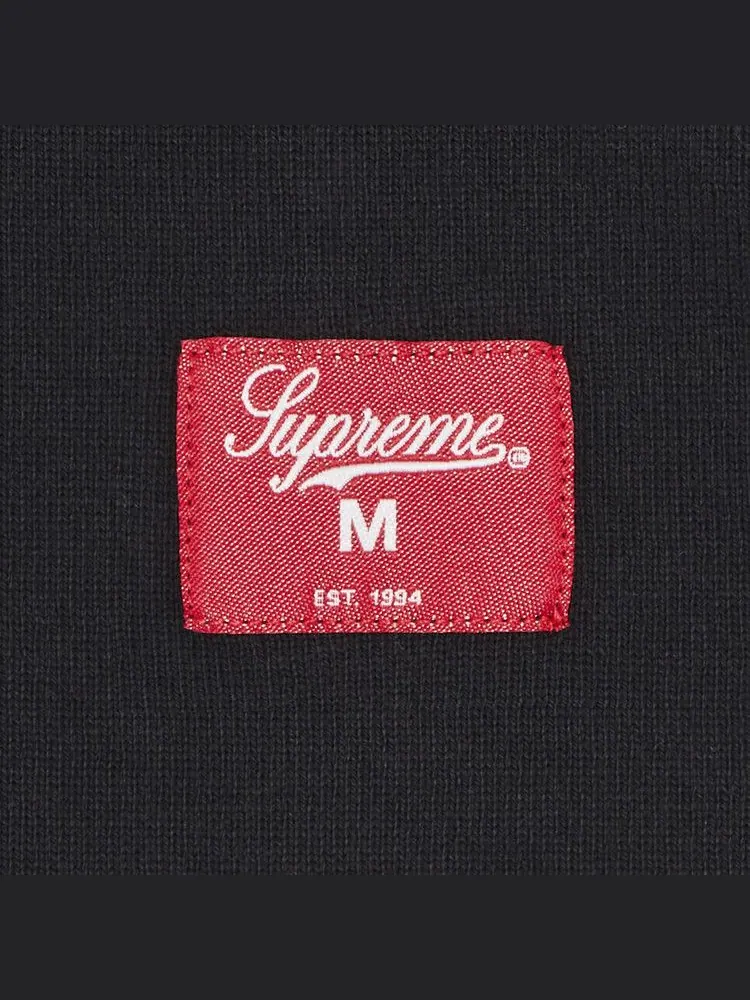 Топ Supreme Paneled Piping Long-Sleeve Top — изображение 3 из 3, черный