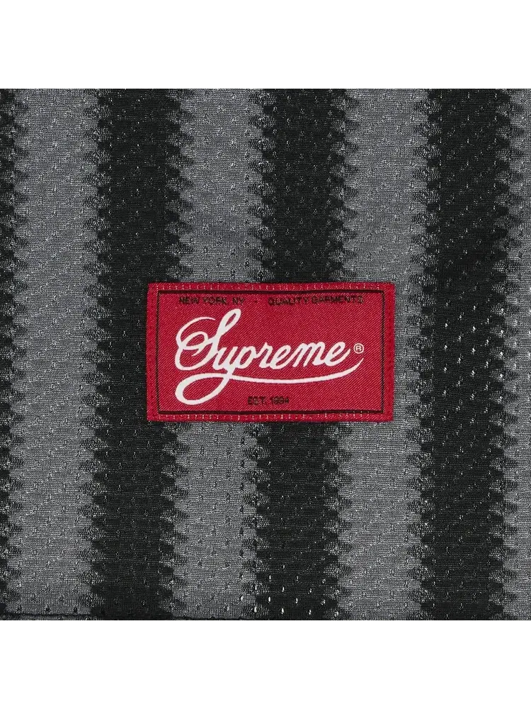 Майка Supreme Stripe Mesh Tank Top — изображение 3 из 3, черный