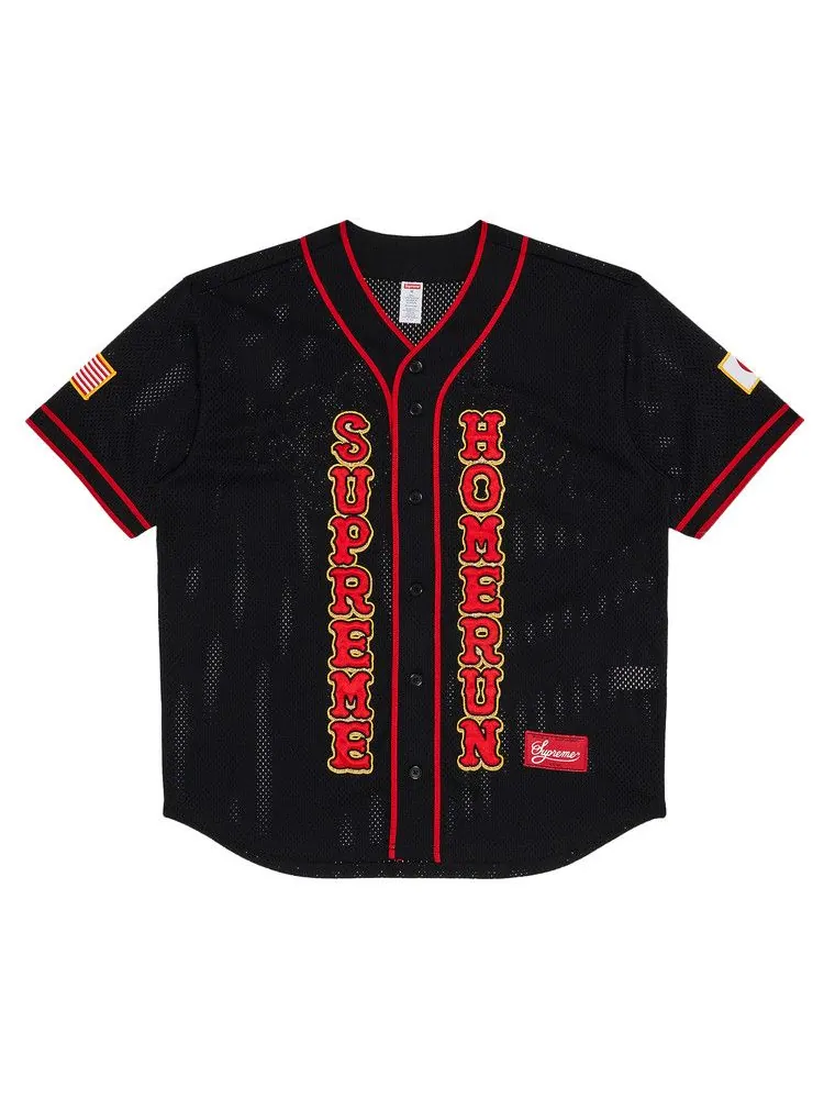 Джерси Supreme x Homerun Baseball Jersey — изображение 1 из 3, черный