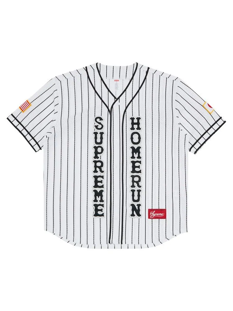 Джерси Supreme x Homerun Baseball Jersey — изображение 1 из 3, полоса