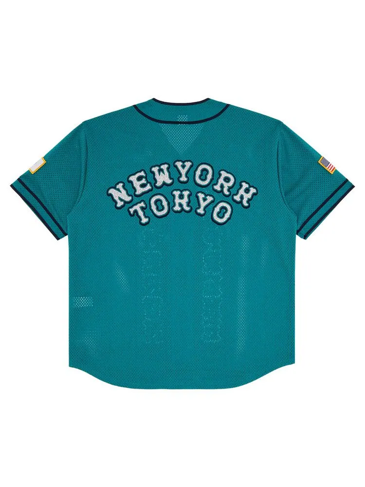 Джерси Supreme x Homerun Baseball Jersey — изображение 2 из 3, бирюзовый