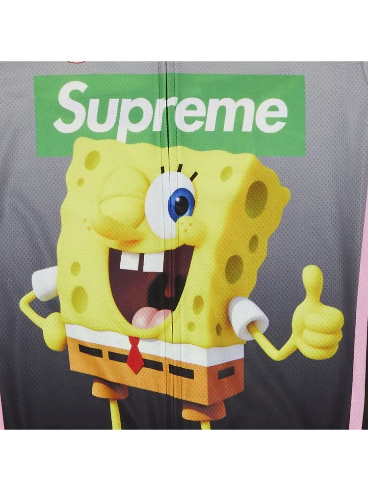 Джерси Supreme x Spongebob Squarepants x Castelli Long-Sleeve Cycling Jersey — изображение 3 из 3, черный