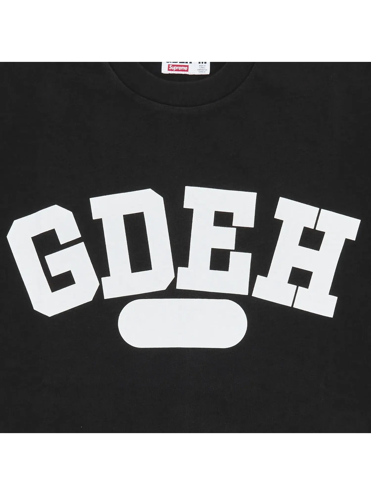 Футболка с коротким рукавом Supreme x Goodenough — изображение 3 из 3, черный