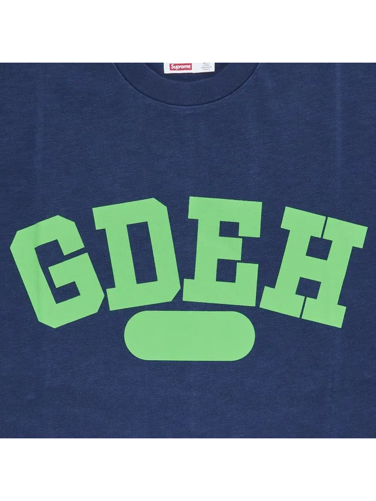 Топ Supreme x Goodenough Short-Sleeve Top — изображение 3 из 3, темно-синий