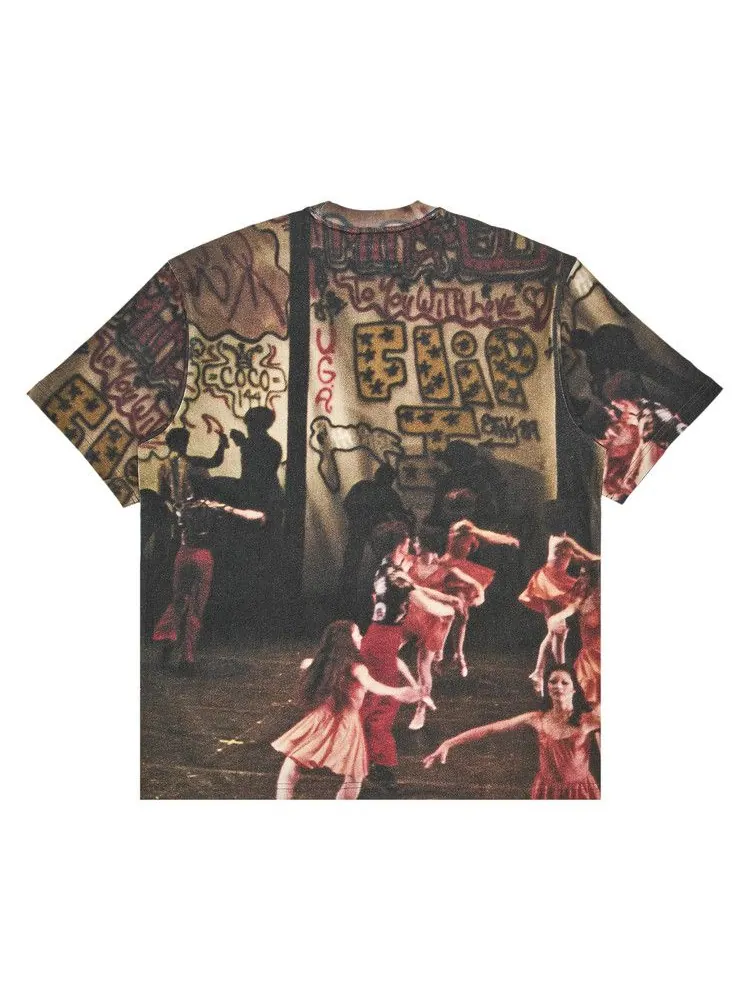 Топ Supreme Ballet Short-Sleeve Top — изображение 2 из 3, мульти