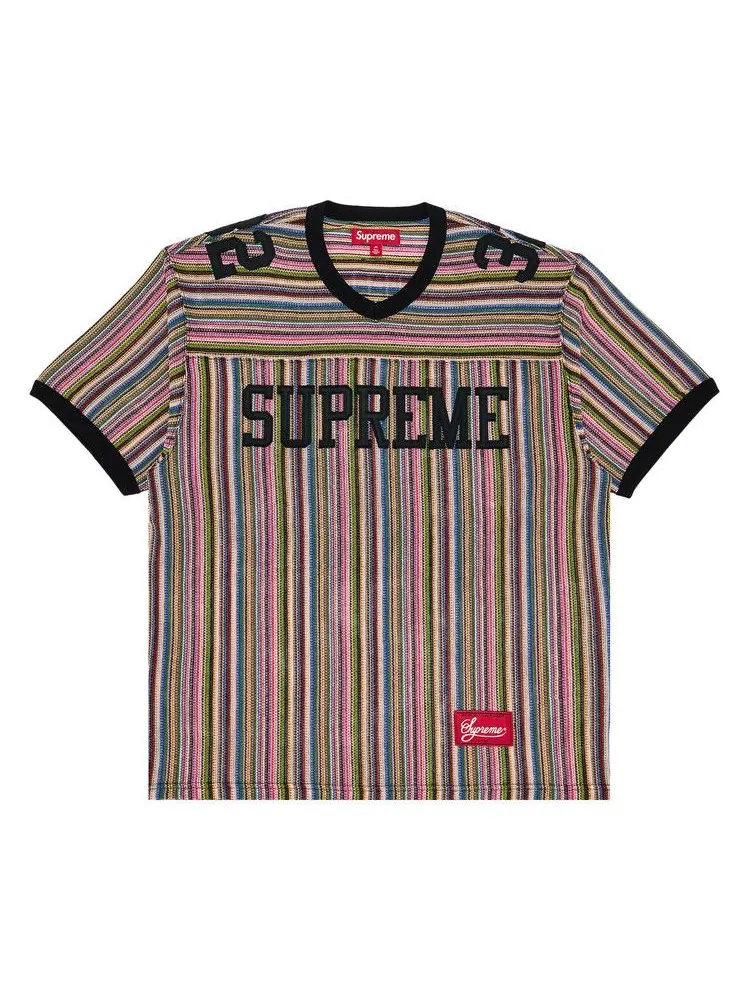 Топ Supreme Open Knit Football Top — изображение 1 из 3, мульти