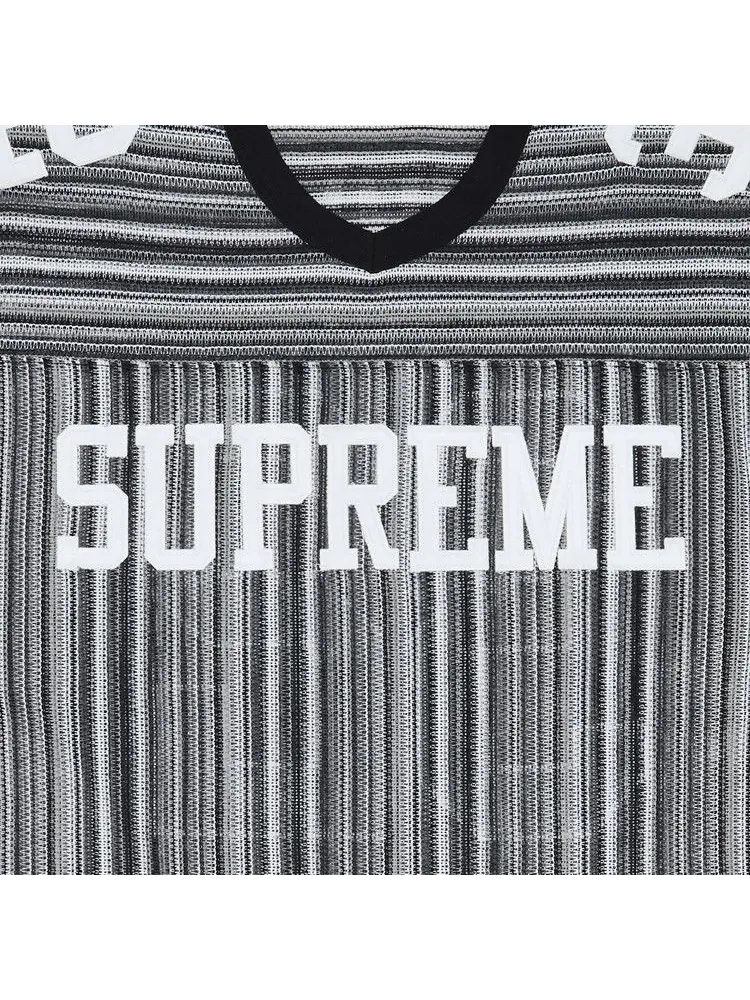 Топ Supreme Open Knit Football Top — изображение 3 из 3, черный