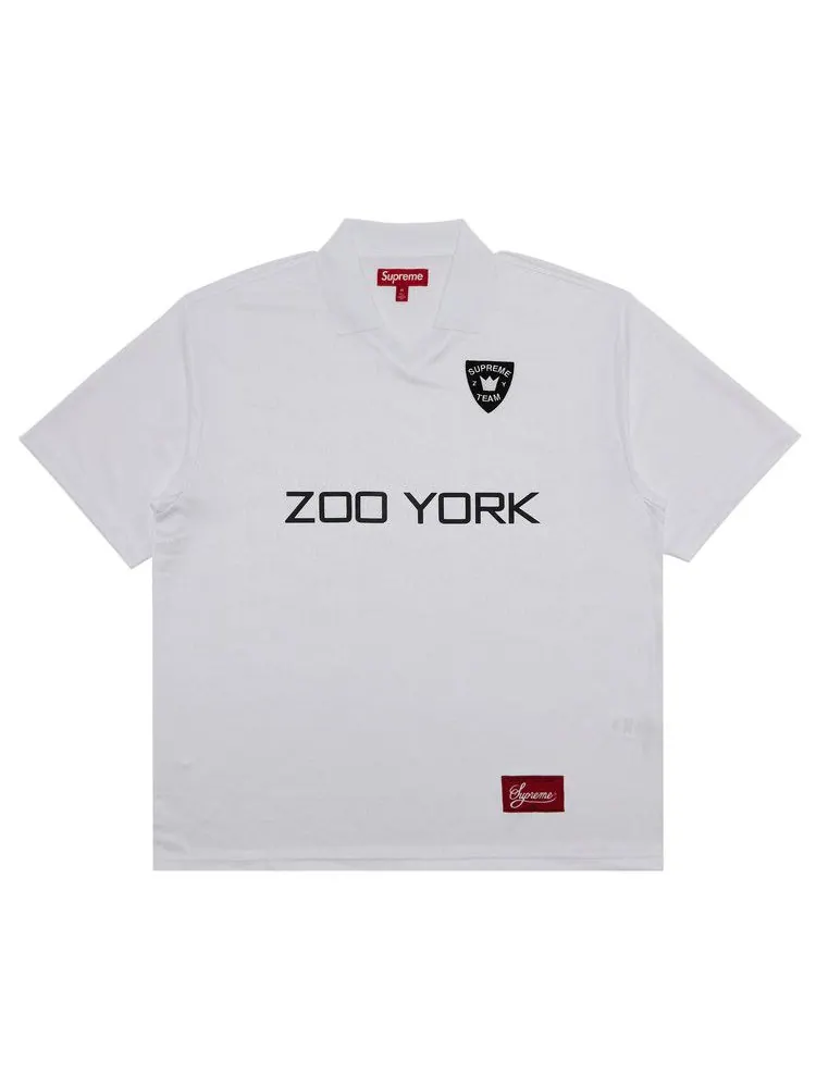 Джерси Supreme x Zoo York Soccer Jersey — изображение 1 из 3, белый
