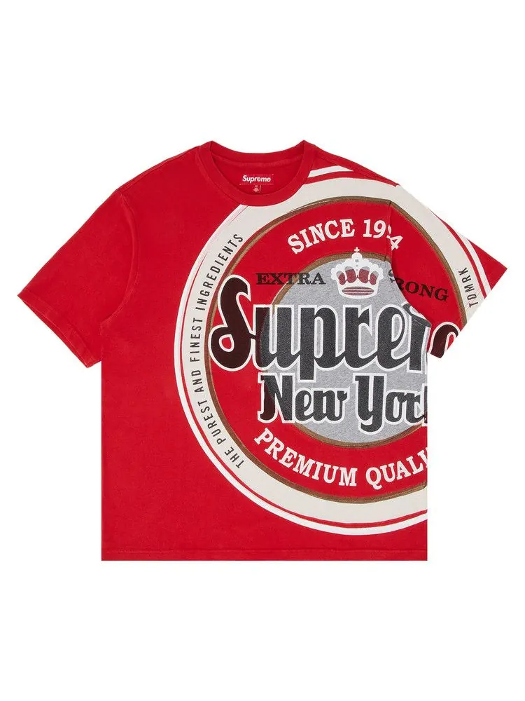 Топ Supreme Lager Short-Sleeve Top — изображение 1 из 3, красный