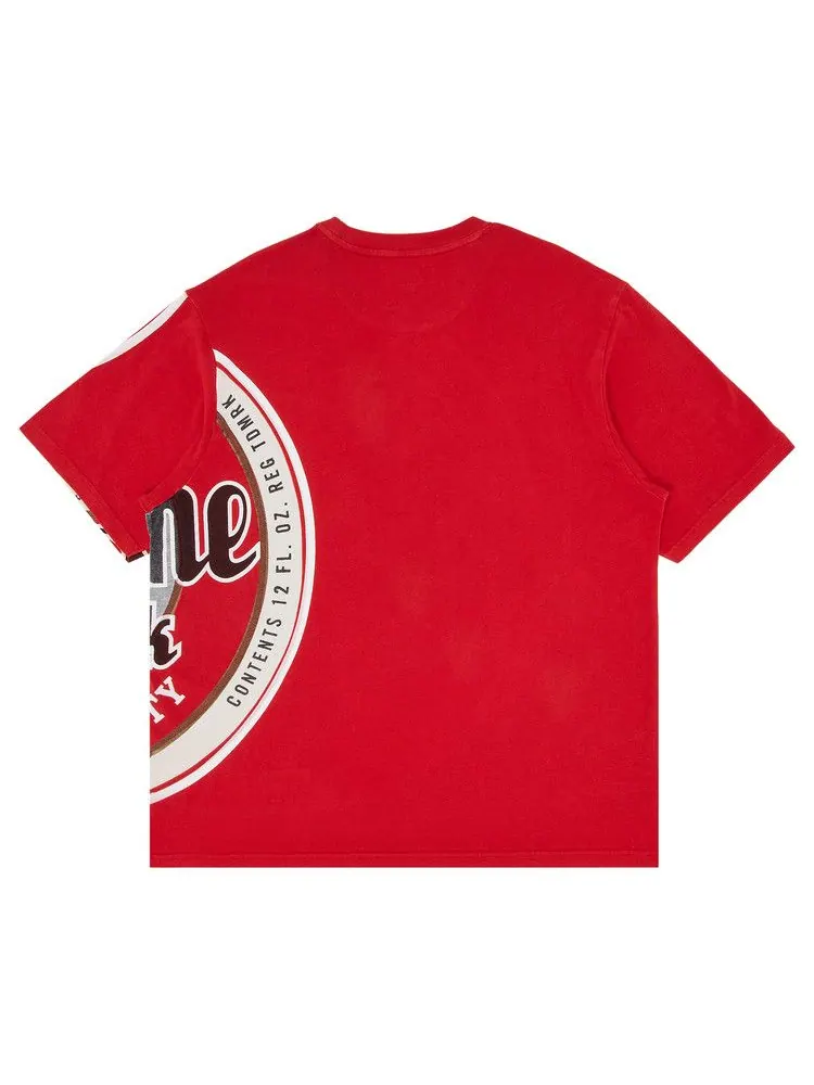 Топ Supreme Lager Short-Sleeve Top — изображение 2 из 3, красный