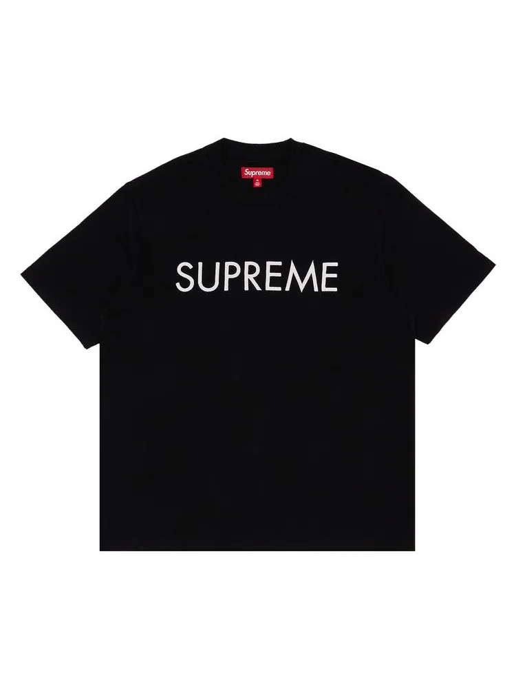 Топ Supreme Capital Short-Sleeve Top — изображение 1 из 2, черный