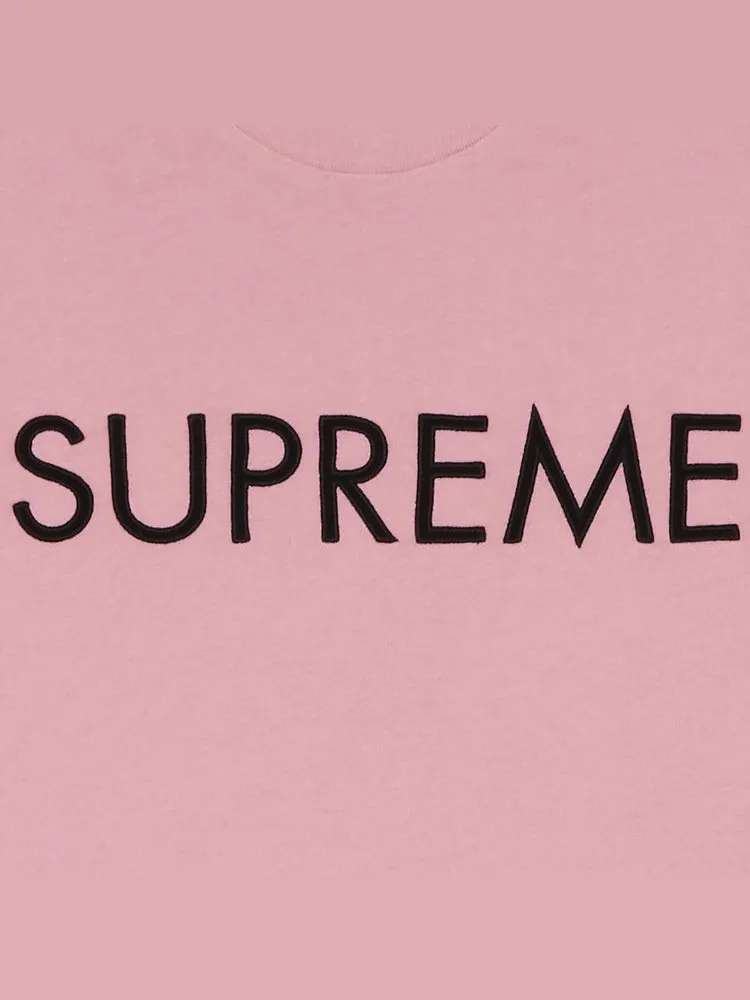 Топ Supreme Capital Short-Sleeve Top — изображение 2 из 2, розовый