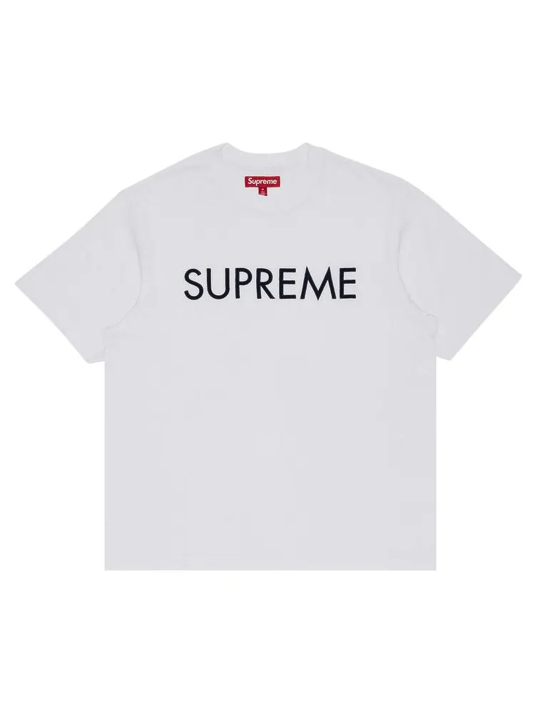 Топ Supreme Capital Short-Sleeve Top — изображение 1 из 2, белый