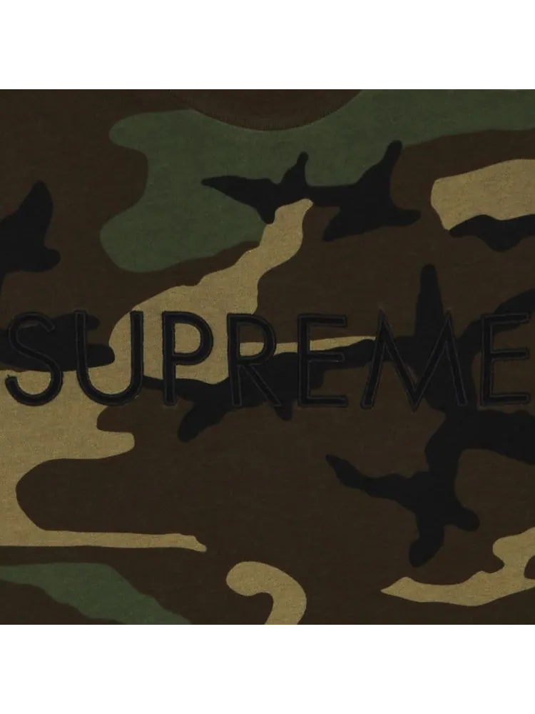 Топ Supreme Capital Short-Sleeve Top, Woodland Camo — изображение 2 из 2, мульти